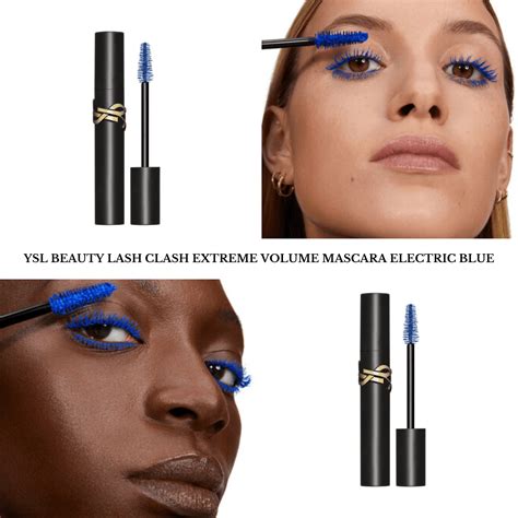 ysl blue mascara|ysl lash clash mascara.